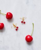 【メゾンドフルール/Maison de FLEUR】のチェリーイヤリング 人気、トレンドファッション・服の通販 founy(ファニー) ファッション Fashion レディースファッション WOMEN ジュエリー Jewelry リング Rings イヤリング Earrings おすすめ Recommend アクセサリー Accessories イヤリング Earrings チェリー Cherry ネックレス Necklace 再入荷 Restock/Back In Stock/Re Arrival thumbnail Red|ID: prp329100004542474 ipo3291000000032097187