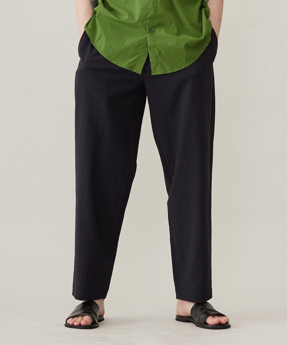 【アンフィーロ/UNFILO / MEN】のTENNEN TOUCH ワイドパンツ インテリア・キッズ・メンズ・レディースファッション・服の通販 founy(ファニー) 　ファッション　Fashion　メンズファッション　MEN　ボトムス　Bottoms/Men　ストレッチ　Stretch　リラックス　Relax　ワイド　Wide　エレガント 上品　Elegant　再入荷　Restock/Back In Stock/Re Arrival　吸水　Water Absorption　夏　Summer　抗菌　Antibacterial　春　Spring　S/S・春夏　Ss・Spring/Summer　ネイビー|ID: prp329100004542735 ipo3291000000032100384
