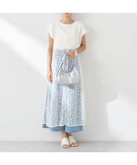 【アースミュージックアンドエコロジー/earth music&ecology】のチュールレースレイヤードキャミドレ 人気、トレンドファッション・服の通販 founy(ファニー) ファッション Fashion レディースファッション WOMEN ワンピース Dress おすすめ Recommend インナー Inner キャミソール Camisole ドレス Dress フラワー Flower フロント Front ポケット Pocket レース Race 今季 This Season A/W・秋冬 Aw・Autumn/Winter・Fw・Fall-Winter |ID:prp329100004542737
