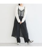 【アースミュージックアンドエコロジー/earth music&ecology】のチュールレースレイヤードキャミドレ 人気、トレンドファッション・服の通販 founy(ファニー) ファッション Fashion レディースファッション WOMEN ワンピース Dress おすすめ Recommend インナー Inner キャミソール Camisole ドレス Dress フラワー Flower フロント Front ポケット Pocket レース Race 今季 This Season A/W・秋冬 Aw・Autumn/Winter・Fw・Fall-Winter thumbnail Black|ID: prp329100004542737 ipo3291000000032266637