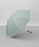 【アウロラ/AURORA】の【WEB限定】パール晴雨兼用傘(1段スライドショート) ミントグリーン|ID: prp329100004542739 ipo3291000000032576527