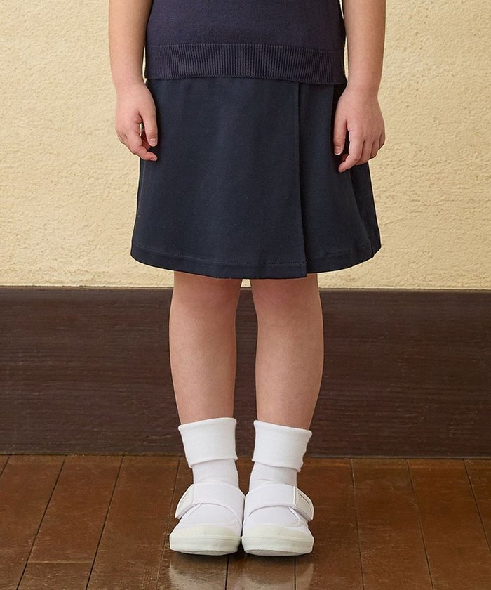 【ミキハウスホットビスケッツ/MIKI HOUSE HOT BISCUITS / KIDS】の【ミキハウス】【100-130cm】 綿素材の巻きスカート風キュロットスカート インテリア・キッズ・メンズ・レディースファッション・服の通販 founy(ファニー) https://founy.com/ ファッション Fashion キッズファッション KIDS おすすめ Recommend カーディガン Cardigan ベスト Vest ラップ Wrap 夏 Summer 春 Spring S/S・春夏 Ss・Spring/Summer A/W・秋冬 Aw・Autumn/Winter・Fw・Fall-Winter |ID: prp329100004542781 ipo3291000000032100657