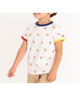 【ミキハウスホットビスケッツ/MIKI HOUSE HOT BISCUITS / KIDS】の【70-120cm】 ビーンズ総柄半袖Tシャツ 人気、トレンドファッション・服の通販 founy(ファニー) ファッション Fashion キッズファッション KIDS トップス・カットソー Tops/Tees/Kids インナー Inner カットソー Cut And Sew カラフル Colorful ショート Short デニム Denim ベビー Baby 半袖 Short Sleeve 吸水 Water Absorption 夏 Summer 春 Spring S/S・春夏 Ss・Spring/Summer |ID:prp329100004542788