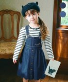 【エニファム/any FAM / KIDS】のデニムジャンパースカート ネイビー|ID: prp329100004542789 ipo3291000000032100687