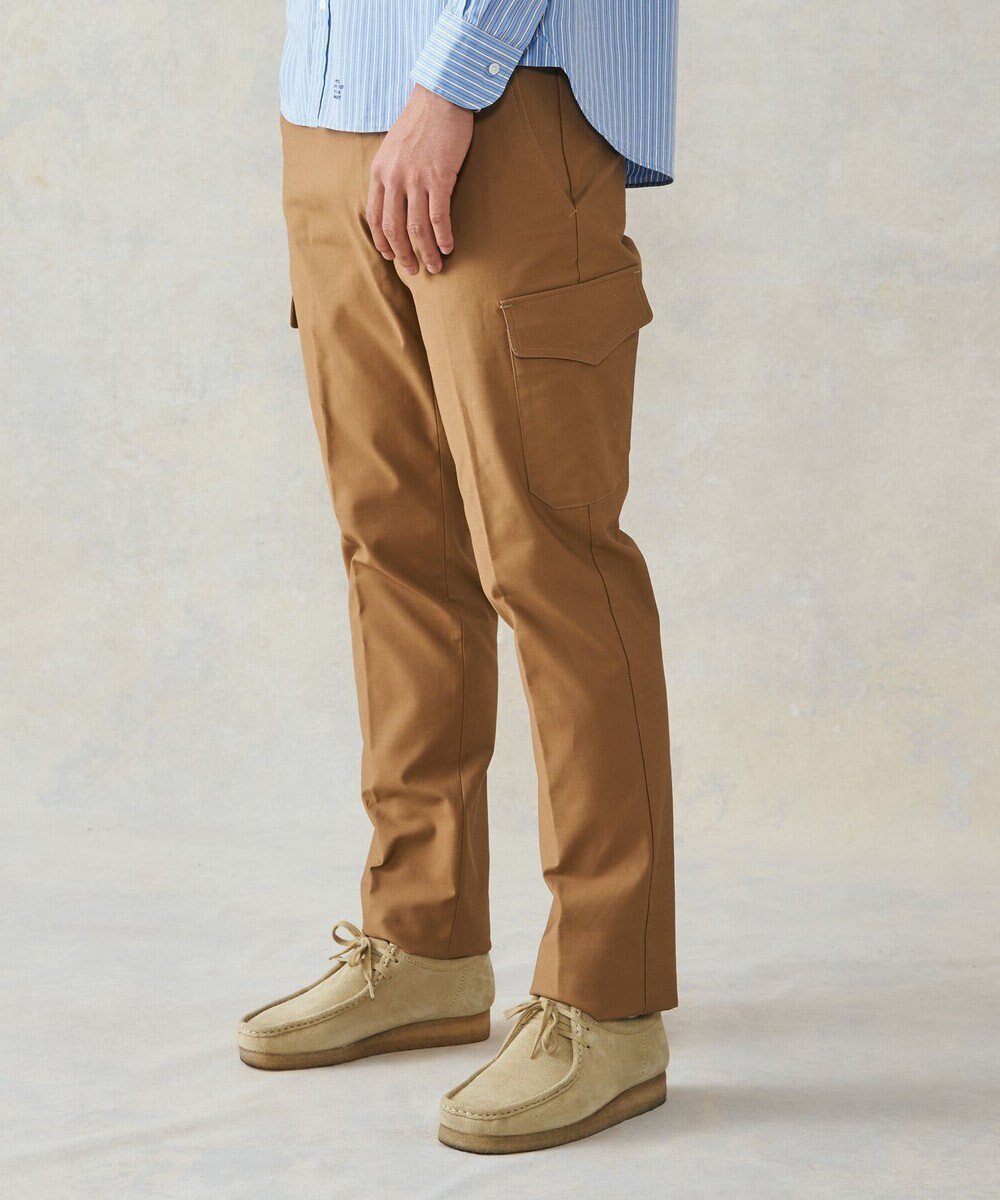 【ジェイ プレス/J.PRESS / MEN】のバックサテンストレッチカーゴパンツ 人気、トレンドファッション・服の通販 founy(ファニー) 　ファッション　Fashion　メンズファッション　MEN　ボトムス　Bottoms/Men　春　Spring　カーゴパンツ　Cargo Pants　ジャケット　Jacket　ストレッチ　Stretch　スラックス　Slacks　スリム　Slim　フラップ　Flap　ベーシック　Basic　ポケット　Pocket　ミリタリー　Military　S/S・春夏　Ss・Spring/Summer　夏　Summer　 other-1|ID: prp329100004542790 ipo3291000000032100689