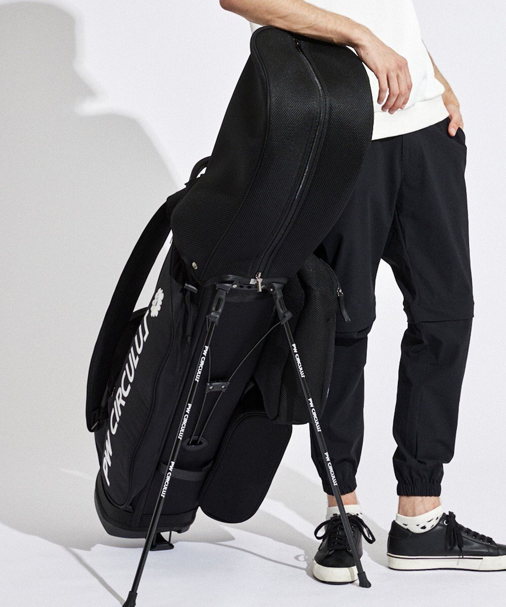 【ピーダブリュサーキュラス/PW CIRCULUS】の【UNISEX】デタッチャブル キャディバッグ シューズケース・ランドリーケース付 ゴルフ インテリア・キッズ・メンズ・レディースファッション・服の通販 founy(ファニー) 　ファッション　Fashion　レディースファッション　Ladies' Fashion Online　スポーツウェア　Sportswear　スポーツ シューズ　Sports Shoes　スポーツ バッグ/ポーチ　Sports Bag/Pouch　スポーツグッズ　Sporting Goods　春　Spring　コンビ　Combination　シューズ　Shoes　スポーツ　Sports　メッシュ　Mesh　ユニセックス　Unisex　ラウンド　Round　S/S・春夏　Ss・Spring/Summer　夏　Summer　ゴルフ　Golf　2025年　2025　2025春夏・S/S　Ss,Spring/Summer,2025　ブラック系|ID: prp329100004542792 ipo3291000000032685596