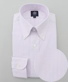 【ジェイ プレス/J.PRESS / MEN】の【PREMIUM PLEATS / 形態安定】マイクロストライプ ドレスシャツ / B.D. ライラック系1|ID: prp329100004542801 ipo3291000000032633590