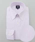 【ジェイ プレス/J.PRESS / MEN】の【PREMIUM PLEATS / 形態安定】マイクロストライプ ドレスシャツ / B.D. ライラック系1|ID: prp329100004542801 ipo3291000000034269235