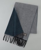 【五大陸/gotairiku / MEN】の【カシミヤ混】リバーシブルマフラー ライトグレー系|ID: prp329100004542809 ipo3291000000032100775