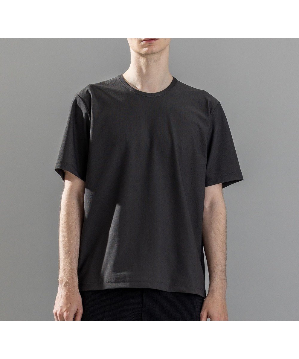 【ジョゼフ オム/JOSEPH HOMME / MEN】の新色追加 新素材【洗える/抜群の通気性/360度ストレッチ/吸湿性】エアトールストレッチ クルーネックTシャツ インテリア・キッズ・メンズ・レディースファッション・服の通販 founy(ファニー) 　ファッション　Fashion　メンズファッション　Men's Style Online　トップス・カットソー　Tops/Tshirt/Men　シャツ　Shirts　カットソー　Cut And Sew　シンプル　Simple　ストレッチ　Stretch　メッシュ　Mesh　リラックス　Relax　夏　Summer　春　Spring　S/S・春夏　Ss・Spring/Summer　洗える　Washable　【新色】グレー系|ID: prp329100004542811 ipo3291000000032499945