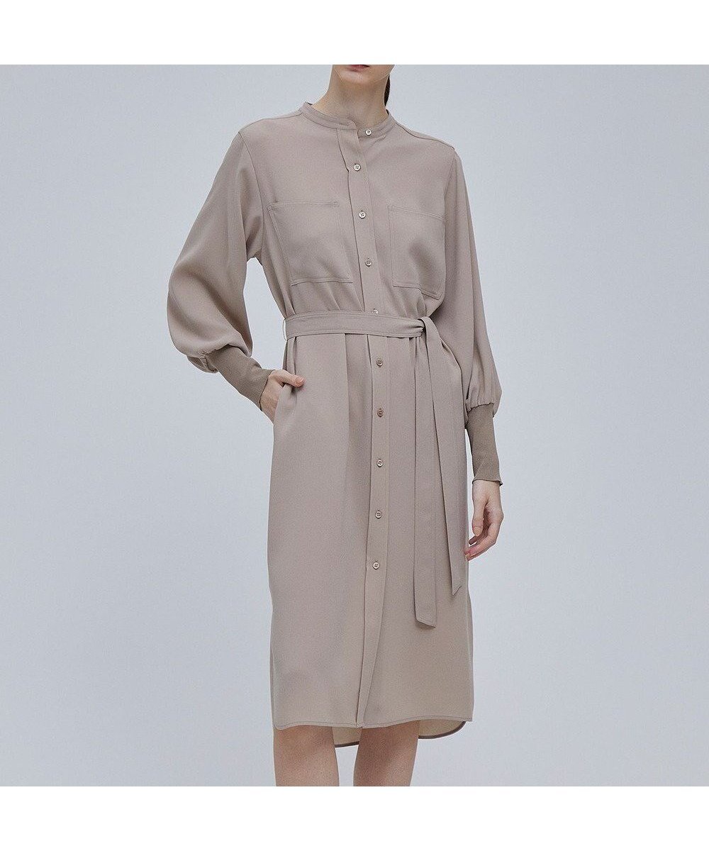 【ベイジ,/BEIGE,】のFLEUR / シャツドレス インテリア・キッズ・メンズ・レディースファッション・服の通販 founy(ファニー) 　ファッション　Fashion　レディースファッション　Fashion for Women　ワンピース　Dresses　フォーマル・パーティードレス・結婚式用ドレス　Elegant & Casual Dresses　カーディガン　Cardigan, Knitwear　シンプル　Simple, Minimal　スリーブ　Sleeve, Long Sleeve / Short Sleeve　セットアップ　Set-Up, Coordinated Outfit　ドレス　Dress, One-Piece　エレガント 上品　Elegant　ビジネス 仕事 通勤　Business / Work / Commuting　夏　Summer　春　Spring　S/S・春夏　SS, Spring/Summer, Warm Season　長袖　Long Sleeve, Full Sleeve　Beige|ID: prp329100004542819 ipo3291000000033487615
