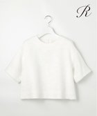 【23区/NIJYUSANKU】の【R(アール)】ジャカード ブラウス ホワイト系|ID:prp329100004542821