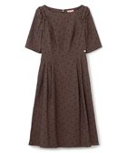 【トッカ/TOCCA】の【00サイズあり・洗える】MIDNIGHT TEARS ドレス モカ系|ID: prp329100004542827 ipo3291000000032695612
