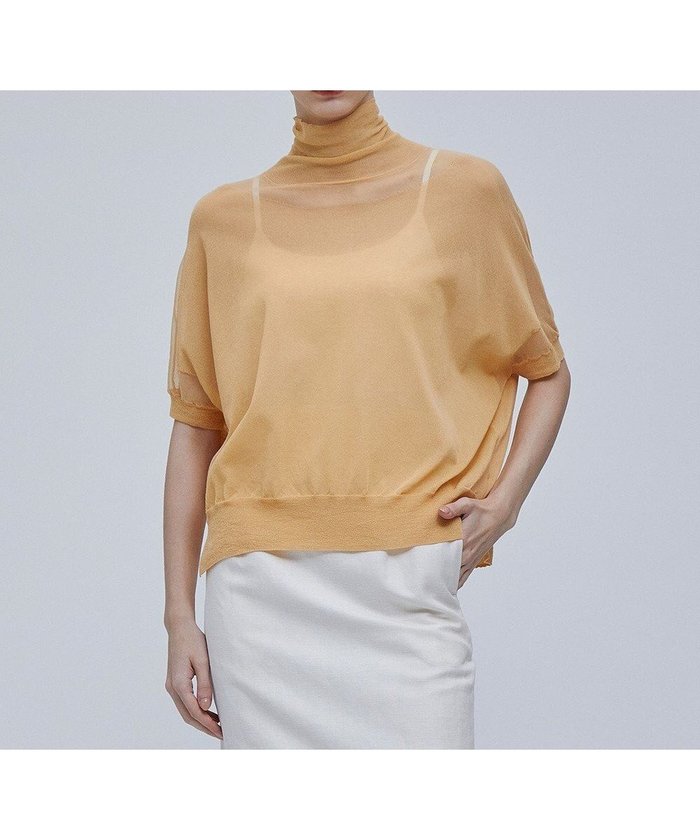 【ベイジ,/BEIGE,】の【Precious 6月号掲載】LIANE / タートルプルオーバー インテリア・キッズ・メンズ・レディースファッション・服の通販 founy(ファニー) https://founy.com/ 雑誌掲載アイテム Magazine Picks & Fashion Features ファッション雑誌 Fashion Magazines プレシャス Precious ファッション Fashion レディースファッション Fashion for Women トップス・カットソー Cut & Sew Tops ニット Knit Tops & Sweaters カジュアルプルオーバー・ニットトップス Pullovers & Knit Tops / Casual Pullovers 6月号 June Issue, Jun. Edition インド Indian Textile インナー Innerwear シアー Sheer, See-Through ジャケット Jacket, Outerwear セーター Sweater, Knitwear タートル Turtleneck, Turtle Collar 再入荷 Restock / Back in Stock 夏 Summer 春 Spring S/S・春夏 SS, Spring/Summer, Warm Season 洗える Machine Washable ビジネス 仕事 通勤 Business / Work / Commuting 雑誌 Magazine, Fashion Magazine |ID: prp329100004542836 ipo3291000000033218202