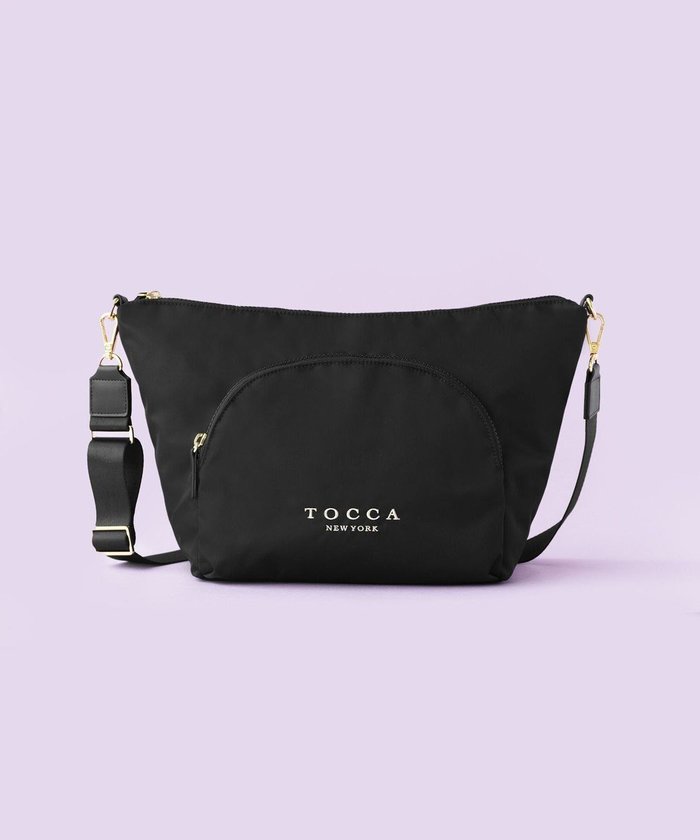 【トッカ/TOCCA】の【WEB&一部店舗限定】【撥水・環境に優しい素材】COLLINA NYLON BAG ショルダーバッグ インテリア・キッズ・メンズ・レディースファッション・服の通販 founy(ファニー) https://founy.com/ ファッション Fashion レディースファッション Ladies' Fashion Online バッグ Bag クラウン Crown 軽量 Lightweight シューズ Shoes ジップ Zip スポーツ Sports 財布 Wallet トレンド Trend フォルム Form フロント Front ポケット Pocket メッシュ Mesh リュクス Luxe おすすめ Recommend 旅行 Travel |ID: prp329100004542858 ipo3291000000032477010