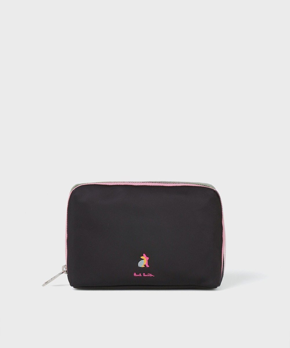 【ポール スミス/Paul Smith】のスワール ラビット ポーチ インテリア・キッズ・メンズ・レディースファッション・服の通販 founy(ファニー) 　ファッション　Fashion　レディースファッション　Ladies' Fashion Online　財布　Wallets　ポーチ　Pouches　おすすめ　Recommend　ギフト プレゼント　Gift Present　コンパクト　Compact　フロント　Front　ポケット　Pocket　ポーチ　Pouch　財布　Wallet　ブラック|ID: prp329100004542862 ipo3291000000032564129