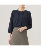 【ジェイ プレス/J.PRESS】のストレッチジョーゼット カットソー ネイビー系|ID: prp329100004542866 ipo3291000000032652723