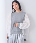 【イェッカ ヴェッカ/YECCA VECCA】のギャザーデザインプルオーバー Gray|ID: prp329100004542876 ipo3291000000032654625