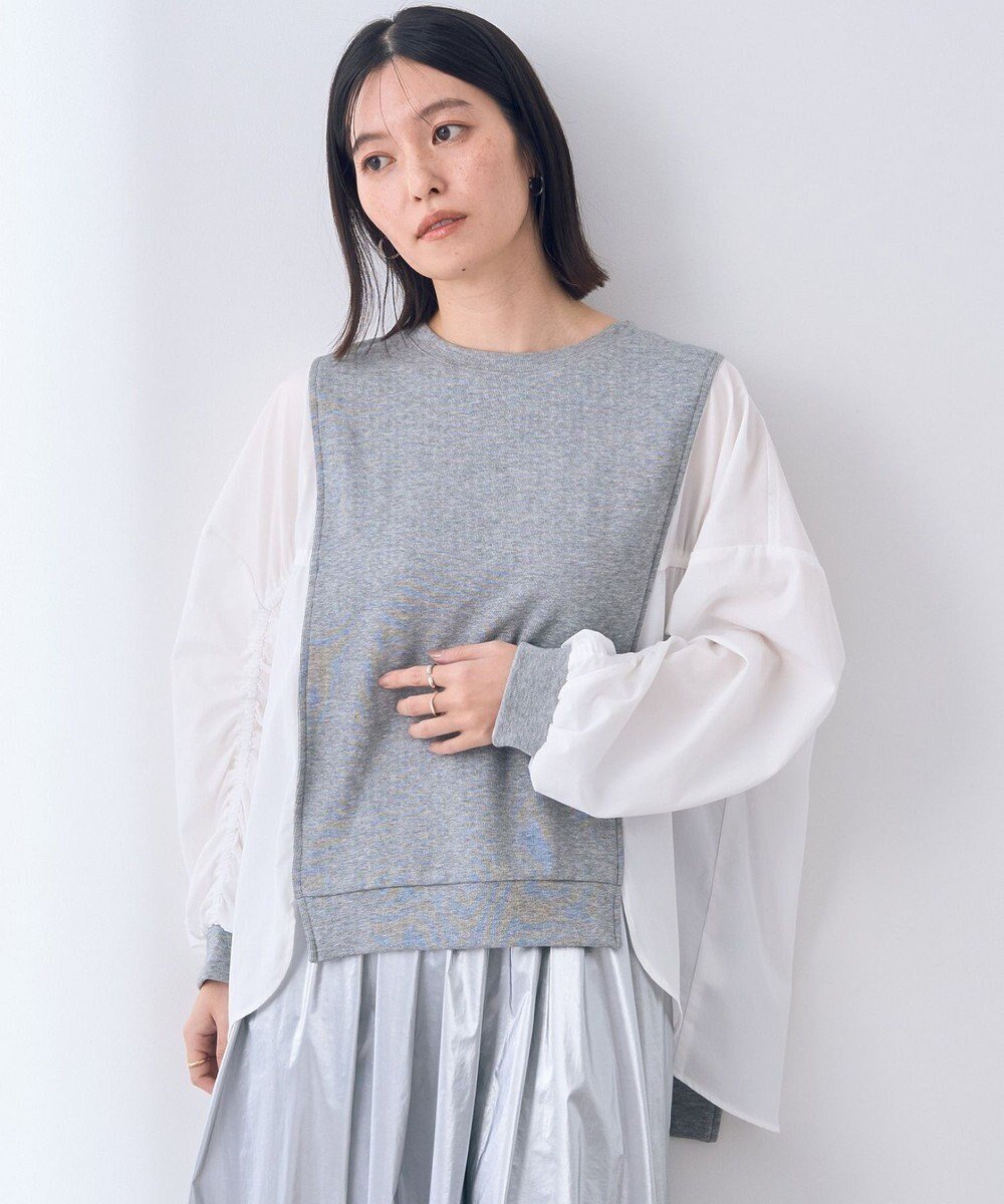 【イェッカ ヴェッカ/YECCA VECCA】のギャザーデザインプルオーバー インテリア・キッズ・メンズ・レディースファッション・服の通販 founy(ファニー) 　ファッション　Fashion　レディースファッション　Ladies' Fashion Online　トップス・カットソー　Tops/Tshirt　シャツ/ブラウス　Shirts/Blouses　ロング / Tシャツ　T-Shirts　プルオーバー　Pullover　カットソー　Cut and Sewn　おすすめ　Recommend　カットソー　Cut And Sew　ギャザー　Gather　シンプル　Simple　ボトム　Bottom　ポケット　Pocket　夏　Summer　春　Spring　S/S・春夏　Ss・Spring/Summer　Gray|ID: prp329100004542876 ipo3291000000032654625