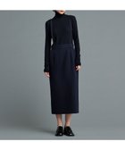 【アンクレイヴ/uncrave】の【防しわ・UVカット・洗濯機洗い可】バルキーツイル スカート(サスペンダー付き)(uncrave STANDARD) ネイビー|ID: prp329100004542881 ipo3291000000033031976
