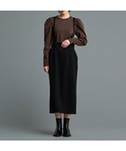 【アンクレイヴ/uncrave】の【防しわ・UVカット・洗濯機洗い可】バルキーツイル スカート(サスペンダー付き)(uncrave STANDARD) ブラック|ID: prp329100004542881 ipo3291000000033031981