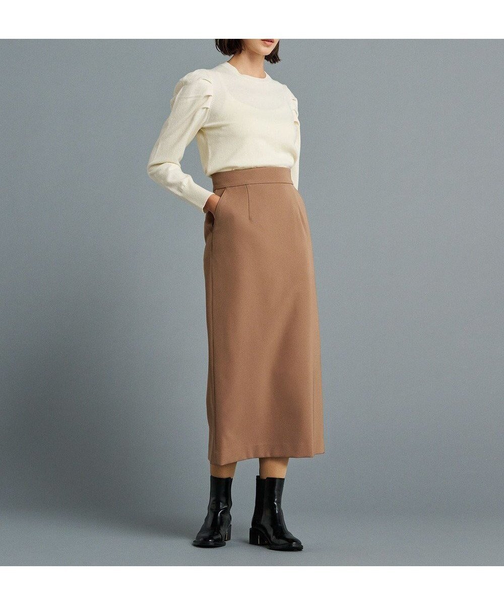 【アンクレイヴ/uncrave】の【防しわ・UVカット・洗濯機洗い可】バルキーツイル スカート(サスペンダー付き)(uncrave STANDARD) インテリア・キッズ・メンズ・レディースファッション・服の通販 founy(ファニー) 　ファッション　Fashion　レディースファッション　Fashion for Women　スカート　Skirts　洗える　Machine Washable　サスペンダー　Suspenders, Braces　シューズ　Shoes, Footwear　ショート　Short, Short Length　ジャケット　Jacket, Outerwear　ストレッチ　Stretch, Stretchy Fabric　セットアップ　Set-Up, Coordinated Outfit　雑誌　Magazine, Fashion Magazine　タイトスカート　Pencil Skirt, Tight Skirt　バランス　Balance, Style Balance　ペンシル　Pencil, Pencil Skirt　ワイド　Wide, Wide Fit　冬　Winter / This Winter　A/W・秋冬　Autumn/Winter　ビジネス 仕事 通勤　Business / Work / Commuting　キャメル|ID: prp329100004542881 ipo3291000000033604912