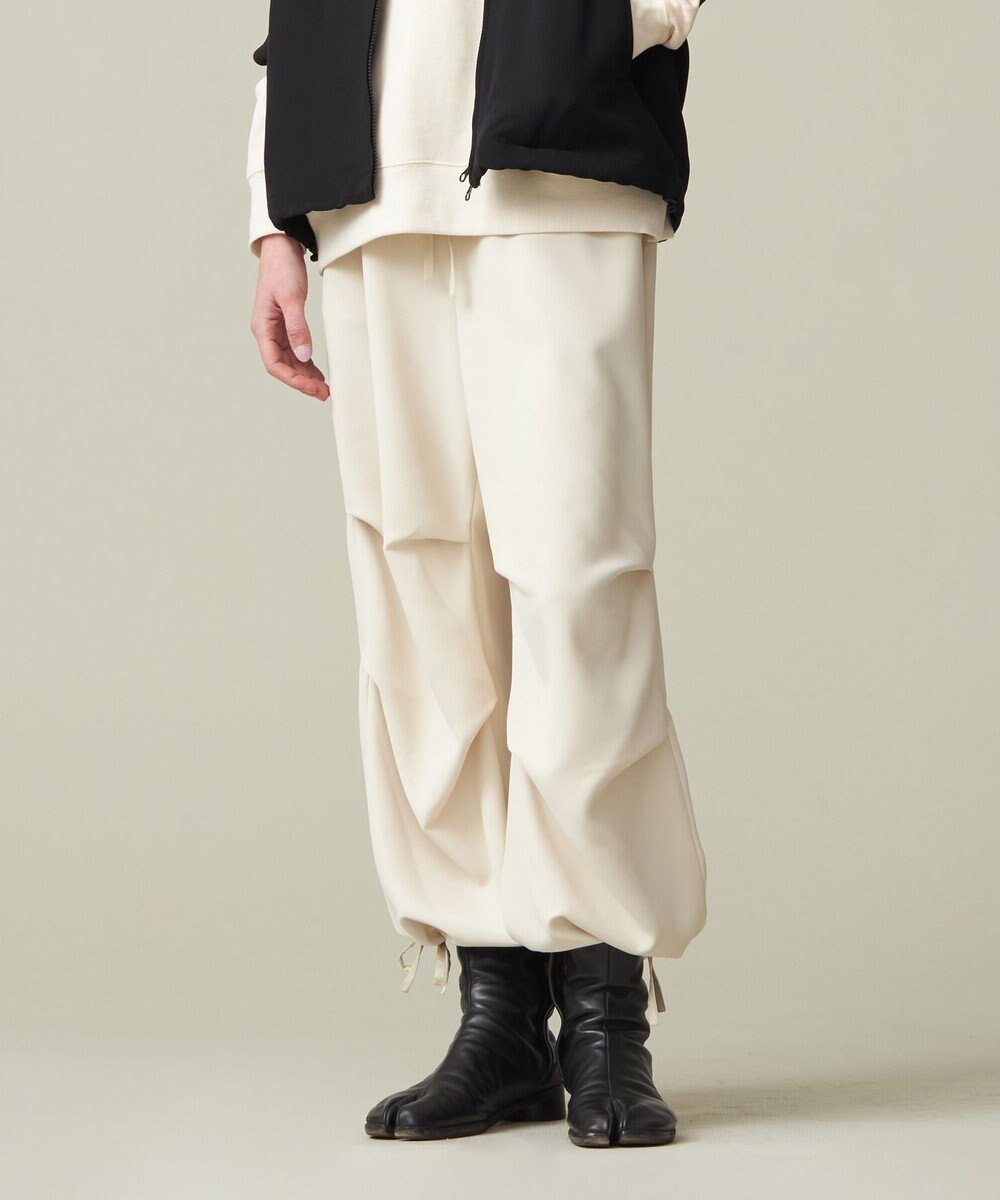 【ジェイプレスヨークストリート/J.PRESS YORK STREET】の【WOMEN】ジャージライクツイル ジョグパンツ インテリア・キッズ・メンズ・レディースファッション・服の通販 founy(ファニー) 　ファッション　Fashion　レディースファッション　WOMEN　パンツ　Pants　春　Spring　ジップ　Zip　ジャージ　Jersey　スピンドル　Spindle　ソックス　Socks　ポケット　Pocket　S/S・春夏　Ss・Spring/Summer　おすすめ　Recommend　夏　Summer　アイボリー系|ID: prp329100004542884 ipo3291000000032101294