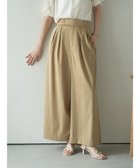 【イェッカ ヴェッカ/YECCA VECCA】のドライタッチストレッチタックパンツ Beige|ID: prp329100004542887 ipo3291000000032101311