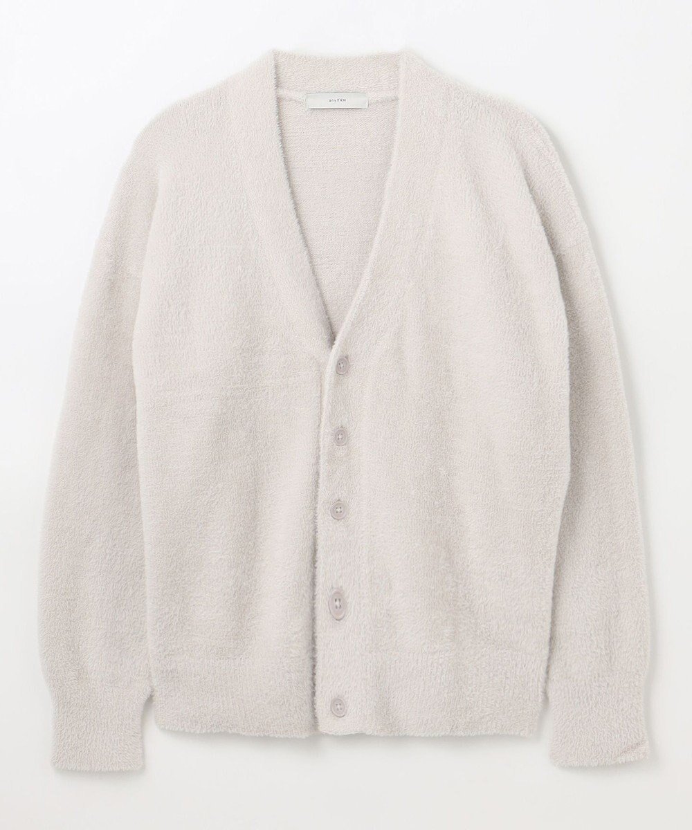 【エニー/ANY】の【洗濯機可】フェザーニットカーディガン インテリア・キッズ・メンズ・レディースファッション・服の通販 founy(ファニー) 　ファッション　Fashion　レディースファッション　Fashion for Women　トップス・カットソー　Cut & Sew Tops　ニット　Knit Tops & Sweaters　カーディガン・羽織り　Layered Style Cardigans　おすすめ　Recommended / Our Picks　なめらか　Smooth, Silky Texture　インナー　Innerwear　カーディガン　Cardigan, Knitwear　シンプル　Simple, Minimal　ストレッチ　Stretch, Stretchy Fabric　スリット　Slit, Slit Detail　ハイネック　High Neck, Mock Neck　フェザー　Feather, Feather Detail　A/W・秋冬　Autumn/Winter　サンドベージュ|ID: prp329100004542902 ipo3291000000033603381