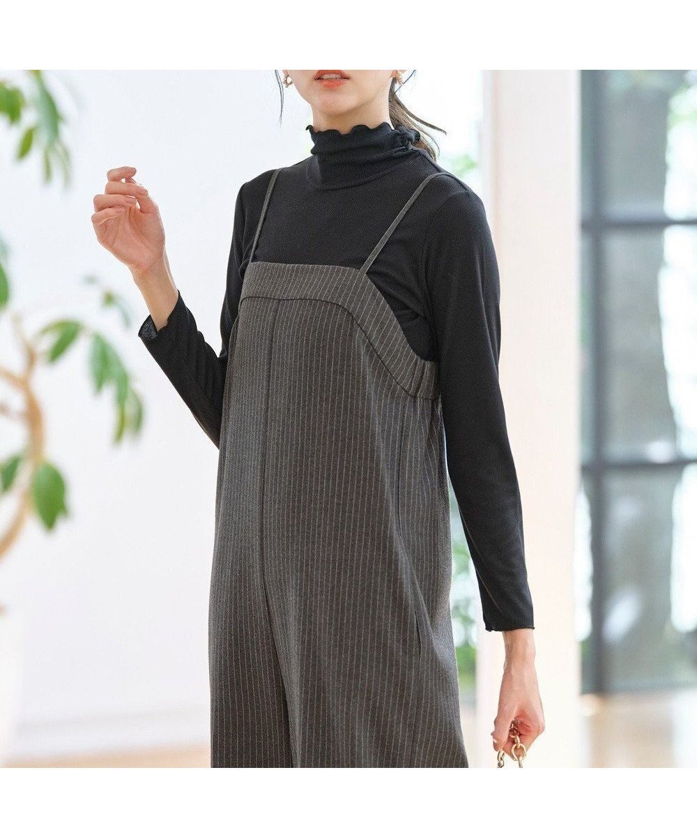 【エニィ スィス/any SiS】の【洗える】シアーリブ インナー インテリア・キッズ・メンズ・レディースファッション・服の通販 founy(ファニー) 　ファッション　Fashion　レディースファッション　Fashion for Women　トップス・カットソー　Cut & Sew Tops　シャツ・ブラウス・オフィスカジュアル　Elegant Blouses & Button-Ups　ロングTシャツ・Tシャツ　Longline T-Shirts & Tees　カットソー・ベーシックTシャツ　Cut-and-Sewn Tops / Stretch Tees & Basics　インナー　Innerwear　カットソー　Cut and Sewn Top　キャミワンピース　Cami Dress, Slip Dress　シアー　Sheer, See-Through　トレンド　Trend, Trending Now　ワンポイント　One Point, Statement Accent　夏　Summer　洗える　Machine Washable　A/W・秋冬　Autumn/Winter　ブラック|ID: prp329100004542911 ipo3291000000033553963