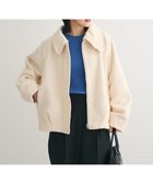 【グリーンパークス/Green Parks】の2WAYカラーコクーンブルゾン Ivory|ID: prp329100004542913 ipo3291000000033714169