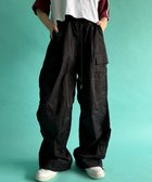 【ウィゴー/WEGO】の【ウエストゴム】イージーカーゴパンツ ブラック|ID: prp329100004542935 ipo3291000000032101613