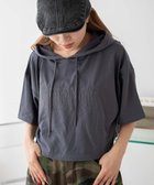 【ウィゴー/WEGO】のグラフィックフードショートT スミクロ|ID: prp329100004542937 ipo3291000000032101619