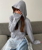 【ウィゴー/WEGO】の柄Wジップパーカー ライトグレー|ID: prp329100004542945 ipo3291000000032101644