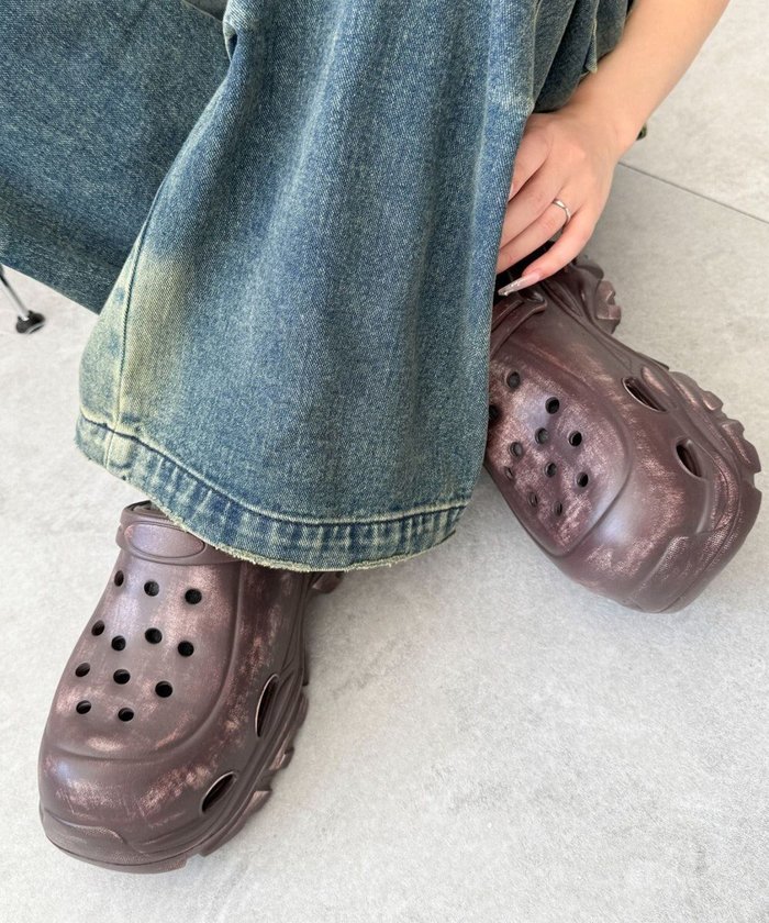 【ウィゴー/WEGO】の厚底グランジラバーサンダル インテリア・キッズ・メンズ・レディースファッション・服の通販 founy(ファニー) https://founy.com/ ファッション Fashion レディースファッション WOMEN 厚底 Platforms 春 Spring カーゴパンツ Cargo Pants サンダル Sandals スニーカー Sneakers スマホ Smartphone スリッポン Slip-Ons ダメージ Damage デニム Denim トレンド Trend ハーフ Half ラップ Wrap ラバー Rubber ロング Long S/S・春夏 Ss・Spring/Summer 夏 Summer |ID: prp329100004542951 ipo3291000000032101662