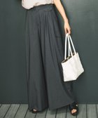 【自由区/JIYU-KU】の【カタログ掲載・接触冷感・UVカット・洗える】デニムライクボトムフレアワイド パンツ インディゴ|ID: prp329100004542956 ipo3291000000032516280