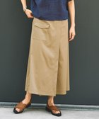 【自由区/JIYU-KU】の【カタログ掲載・接触冷感・UVカット・洗える】デニムライクボトムフレア スカート ベージュ|ID: prp329100004542957 ipo3291000000032284718