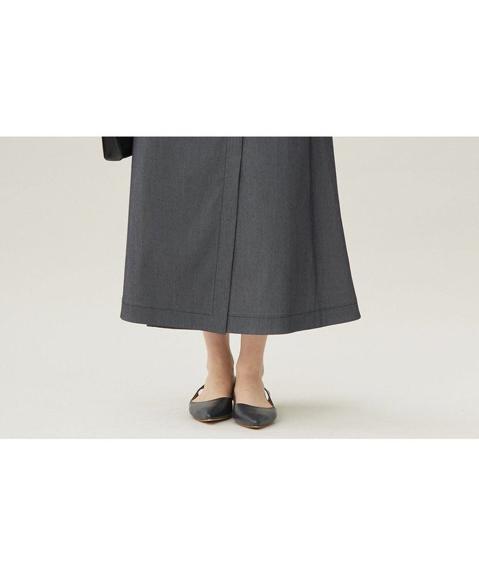 【自由区/JIYU-KU】のデニムライクボトムフレア スカート インテリア・キッズ・メンズ・レディースファッション・服の通販 founy(ファニー) https://founy.com/ ファッション Fashion レディースファッション Fashion for Women スカート Skirts Aライン・フレアスカート A-Line & Flared Skirts おすすめ Recommended / Our Picks アシンメトリー Asymmetrical Style ウォッシャブル Machine Washable ストレッチ Stretch, Stretchy Fabric ビンテージ Vintage, Retro Style フラップ Flap, Flap Pocket フレア Flare, Flared ポケット Pocket, Pocket Detail 夏 Summer 春 Spring S/S・春夏 SS, Spring/Summer, Warm Season |ID: prp329100004542957 ipo3291000000035520364