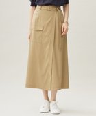 【自由区/JIYU-KU】のデニムライクボトムフレア スカート ベージュ|ID: prp329100004542957 ipo3291000000035520366