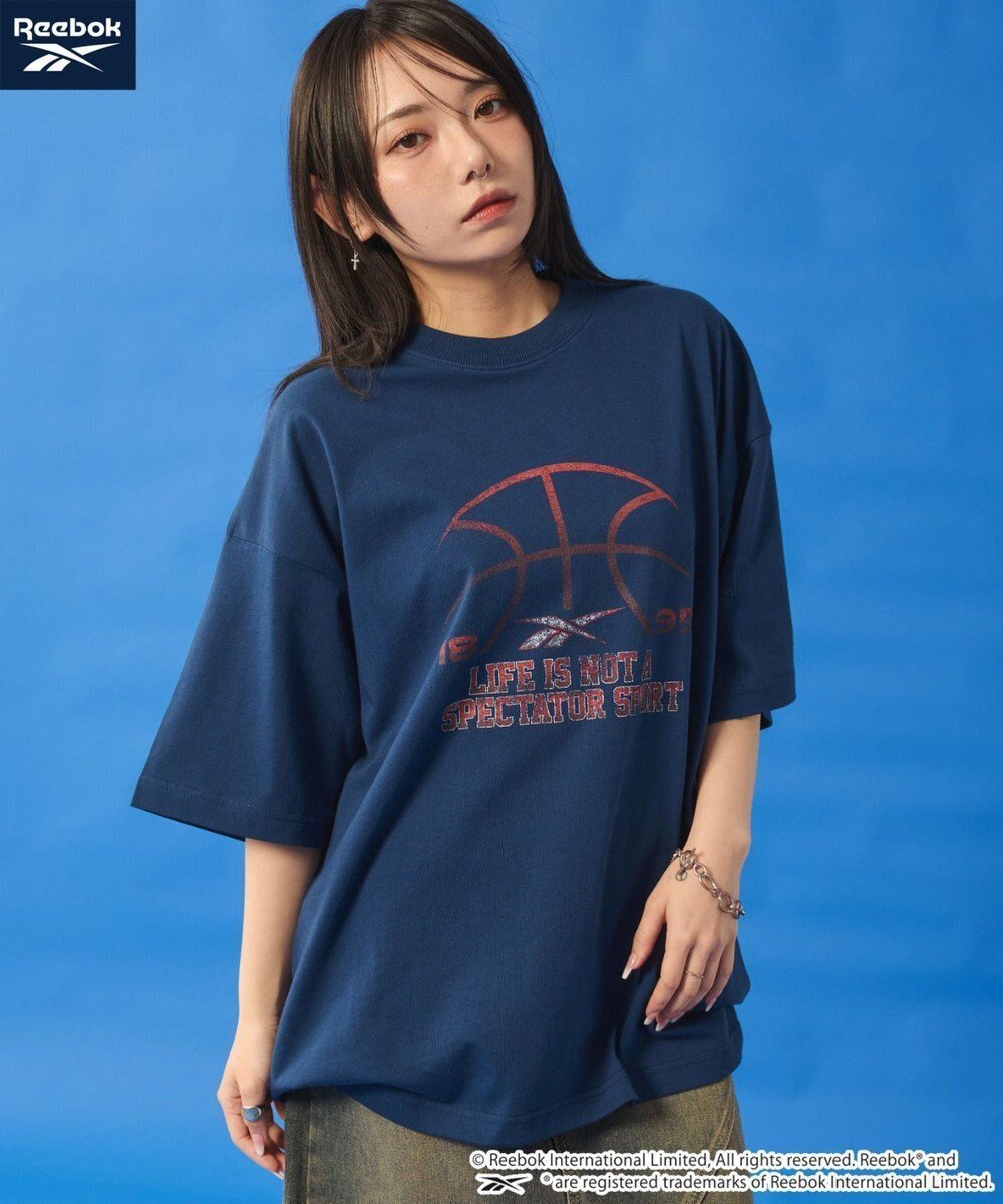 【ウィゴー/WEGO】の【ユニセックス着用ITEM】別注ReebokスポーツロゴT(SS) インテリア・キッズ・メンズ・レディースファッション・服の通販 founy(ファニー) 　ファッション　Fashion　レディースファッション　WOMEN　トップス・カットソー　Tops/Tshirt　シャツ/ブラウス　Shirts/Blouses　ロング / Tシャツ　T-Shirts　カットソー　Cut and Sewn　スポーツウェア　Sportswear　スポーツ トップス　Sports Tops　春　Spring　カットソー　Cut And Sew　カーゴパンツ　Cargo Pants　グラフィック　Graphic　スポーツ　Sports　スマホ　Smartphone　デニム　Denim　トレンド　Trend　ハーフ　Half　ビッグ　Big　フロント　Front　別注　Special Order　半袖　Short Sleeve　ランニング　Running　ワンポイント　One Point　S/S・春夏　Ss・Spring/Summer　NEW・新作・新着・新入荷　New Arrivals　おすすめ　Recommend　夏　Summer　Dブルー|ID: prp329100004542975 ipo3291000000032101763