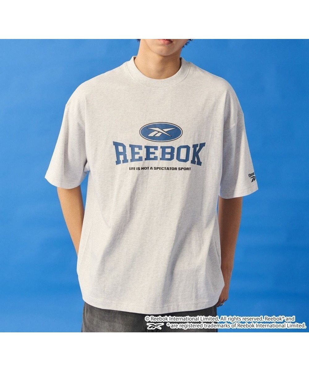 【ウィゴー/WEGO】の【ユニセックス着用ITEM】別注ReebokグラフィックT(SS) インテリア・キッズ・メンズ・レディースファッション・服の通販 founy(ファニー) 　ファッション　Fashion　レディースファッション　Ladies' Fashion Online　トップス・カットソー　Tops/Tshirt　シャツ/ブラウス　Shirts/Blouses　ロング / Tシャツ　T-Shirts　カットソー　Cut and Sewn　春　Spring　カットソー　Cut And Sew　カーゴパンツ　Cargo Pants　グラフィック　Graphic　スマホ　Smartphone　デニム　Denim　トレンド　Trend　ハーフ　Half　ビッグ　Big　フロント　Front　別注　Special Order　半袖　Short Sleeve　ランニング　Running　ワンポイント　One Point　S/S・春夏　Ss・Spring/Summer　おすすめ　Recommend　夏　Summer　アッシュグレー|ID: prp329100004542976 ipo3291000000032101767
