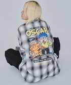 【ウィゴー/WEGO】の【yユニセックス着用ITEM】イラストオンブレチェックシャツ(SS) ホワイトチェック1|ID: prp329100004542979 ipo3291000000032101777