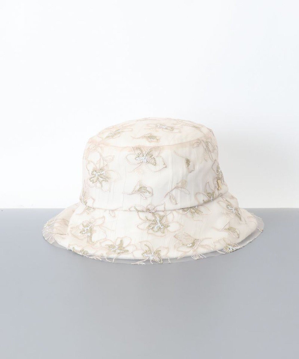 【アウロラ/AURORA】のLANVIN en Bleu (ランバン オン ブルー)花刺しゅうチュールクロッシェハット インテリア・キッズ・メンズ・レディースファッション・服の通販 founy(ファニー) 　ファッション　Fashion　レディースファッション　Ladies' Fashion Online　帽子　Hats　ミックス　Mix　帽子　Hat　抗菌　Antibacterial　オフホワイト|ID: prp329100004542980 ipo3291000000032584273