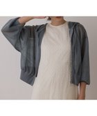 【グレース コンチネンタル/GRACE CONTINENTAL】のシアーニットパーカー 人気、トレンドファッション・服の通販 founy(ファニー) ファッション Fashion レディースファッション WOMEN トップス・カットソー Tops/Tshirt ニット Knit Tops パーカ Sweats パーカー Hoodie フォルム Form 夏 Summer 定番 Standard 春 Spring S/S・春夏 Ss・Spring/Summer thumbnail グレー|ID: prp329100004542997 ipo3291000000032101838