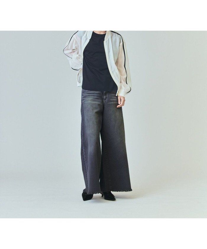 【グレース コンチネンタル/GRACE CONTINENTAL】のバギーデニムパンツ インテリア・キッズ・メンズ・レディースファッション・服の通販 founy(ファニー) https://founy.com/ ファッション Fashion レディースファッション Ladies' Fashion Online パンツ Pants デニムパンツ Denim Pants デニム Denim フリンジ Fringe マキシ Maxi 夏 Summer S/S・春夏 Ss・Spring/Summer A/W・秋冬 Aw・Autumn/Winter・Fw・Fall-Winter |ID: prp329100004543023 ipo3291000000032650311
