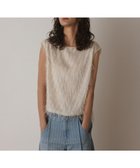 【グレース コンチネンタル/GRACE CONTINENTAL】のフリンジギャザートップ キナリ|ID: prp329100004543045 ipo3291000000032650697