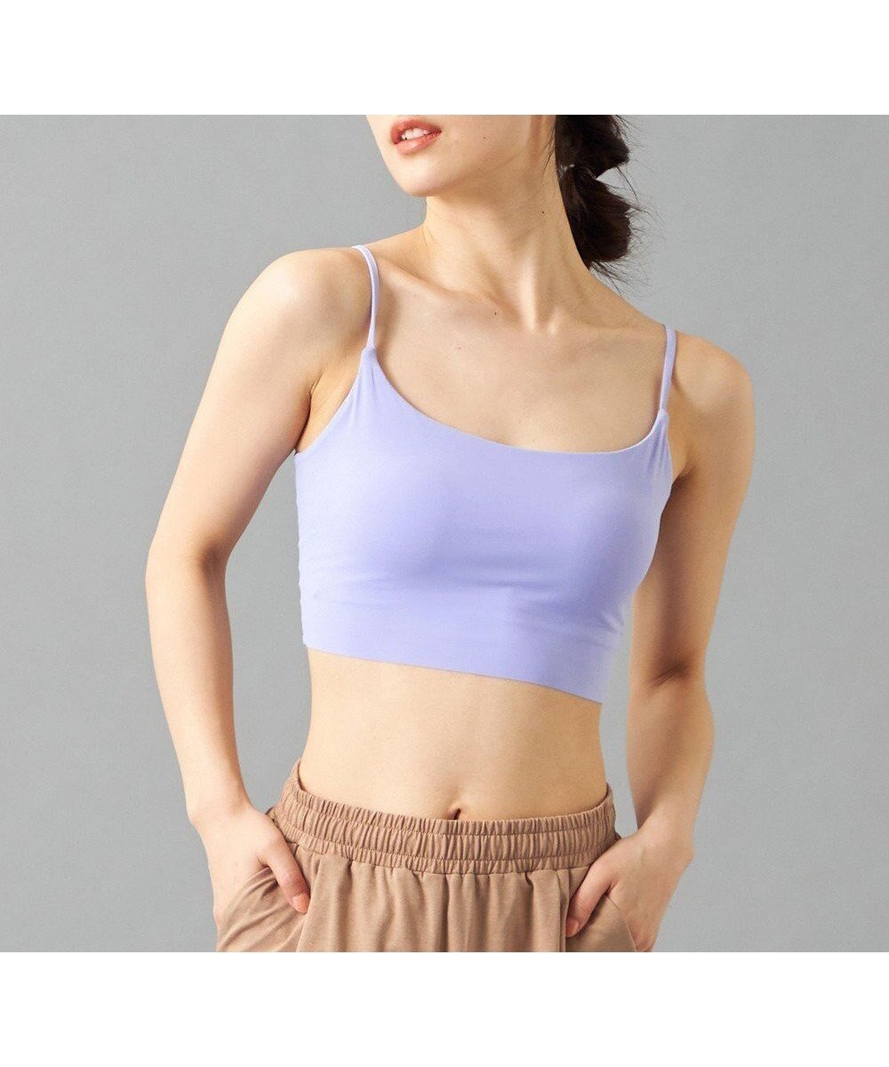 【チャコット/Chacott】のChacott BALANCE ZEN ブラトップ インテリア・キッズ・メンズ・レディースファッション・服の通販 founy(ファニー) 　ファッション　Fashion　レディースファッション　WOMEN　トップス・カットソー　Tops/Tshirt　アンダー　Under　吸水　Water Absorption　軽量　Lightweight　ストレッチ　Stretch　なめらか　Smooth　ヨガ　Yoga　ラップ　Wrap　リラックス　Relax　おすすめ　Recommend　エレガント 上品　Elegant　ヒヤシンス|ID: prp329100004543049 ipo3291000000032279878