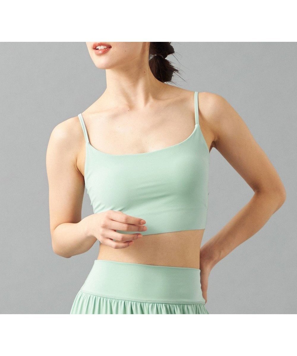 【チャコット/Chacott】のChacott BALANCE ZEN ブラトップ インテリア・キッズ・メンズ・レディースファッション・服の通販 founy(ファニー) 　ファッション　Fashion　レディースファッション　WOMEN　トップス・カットソー　Tops/Tshirt　アンダー　Under　吸水　Water Absorption　軽量　Lightweight　ストレッチ　Stretch　なめらか　Smooth　ヨガ　Yoga　ラップ　Wrap　リラックス　Relax　おすすめ　Recommend　エレガント 上品　Elegant　アクアグリーン|ID: prp329100004543049 ipo3291000000032279879