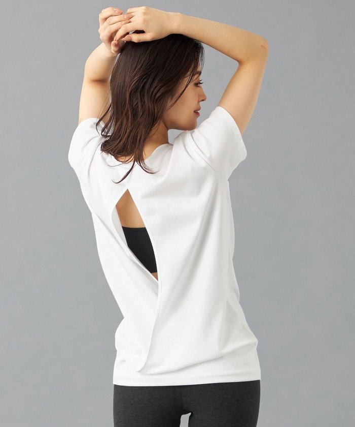 【チャコット/Chacott】のChacott BALANCE HandsomeCotton ブラウジングT インテリア・キッズ・メンズ・レディースファッション・服の通販 founy(ファニー) https://founy.com/ ファッション Fashion レディースファッション Fashion for Women トップス・カットソー Cut & Sew Tops シンプル Simple, Minimal ストレッチ Stretch, Stretchy Fabric フィット Fit, Slim Fit ブラウジング Blouson Silhouette, Cinched Waist ヨガ Yoga, Yoga Wear リラックス Relax, Relaxed Fit エレガント 上品 Elegant |ID: prp329100004543064 ipo3291000000033503040