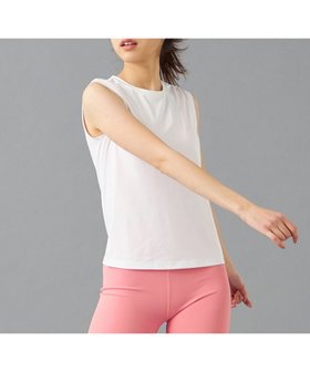【チャコット/Chacott】のChacott BALANCE ドライストレッチタンクトップ 人気、トレンドファッション・服の通販 founy(ファニー) ファッション Fashion レディースファッション WOMEN トップス・カットソー Tops/Tshirt 吸水 Water Absorption 軽量 Lightweight ストレッチ Stretch スポーツ Sports なめらか Smooth ノースリーブ No Sleeve パターン Pattern |ID:prp329100004543073